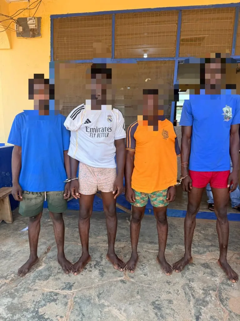 Four remanded over GH¢200,000 robbery attack in Wenchi