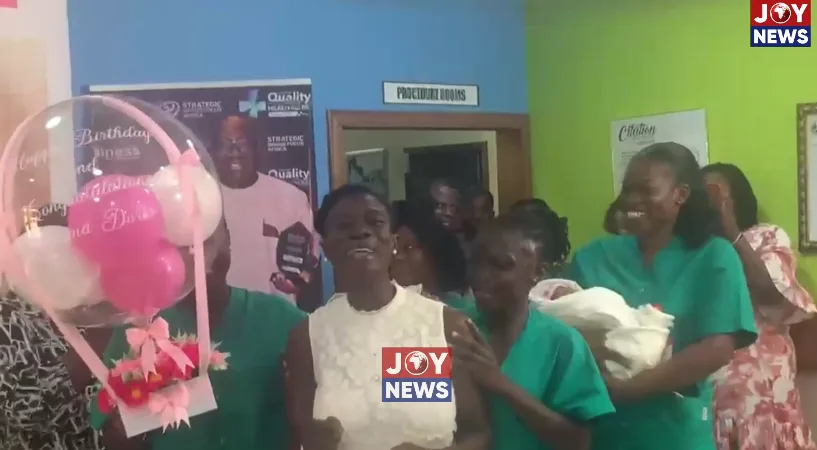 Meet the prayer warrior who welcomed her first child at 62 [Video]