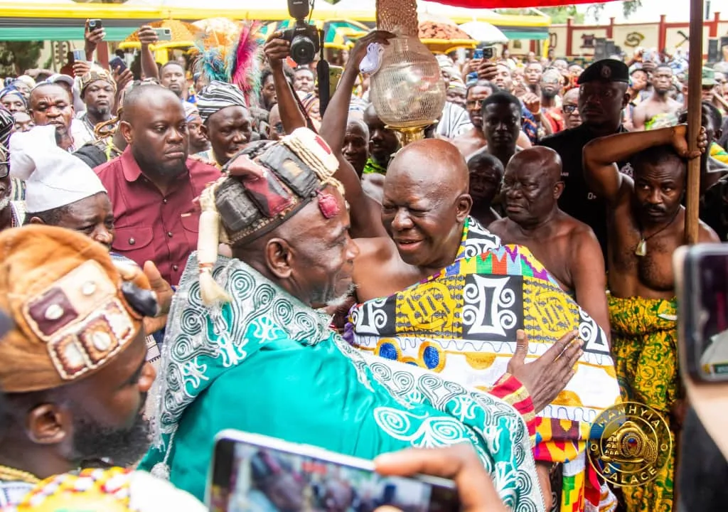 Gonja king calls for stronger collaboration with Asante Kingdom to promote peace and development