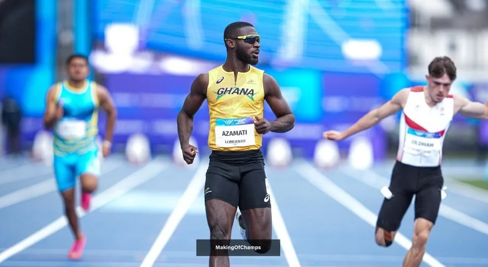Glasgow 2026: Azamati targets stronger showing in 100m semi-finals
