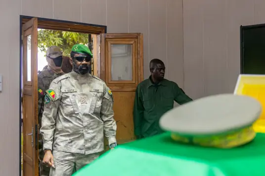Mali leader Goita assumes role of defence minister after attacks, state media says