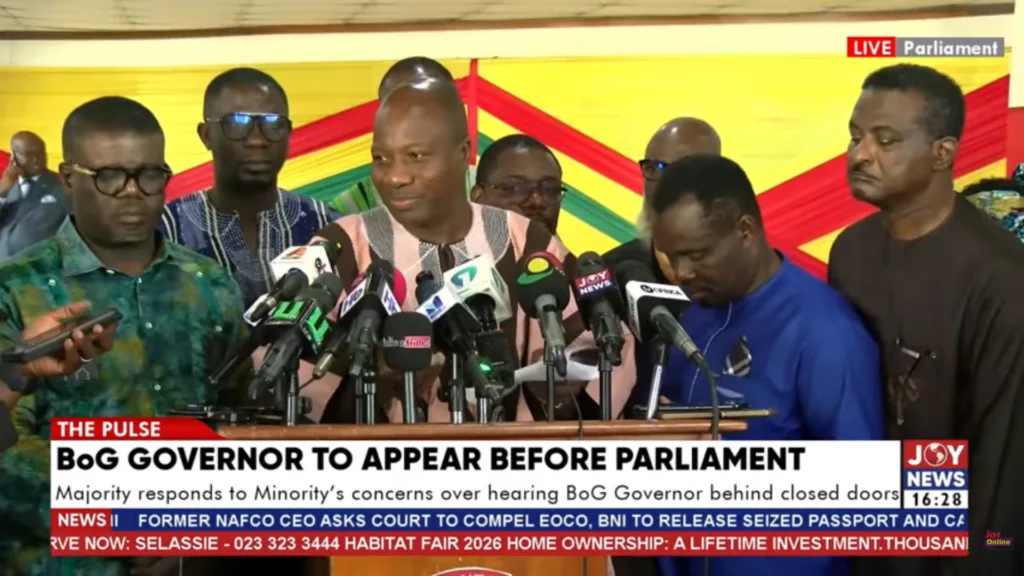 Mahama Ayariga defends closed-door BoG briefing