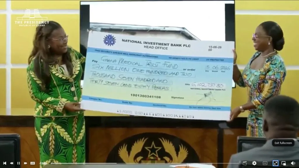 President and political appointees donate GH¢6.1m of their salaries to Mahacare Fund