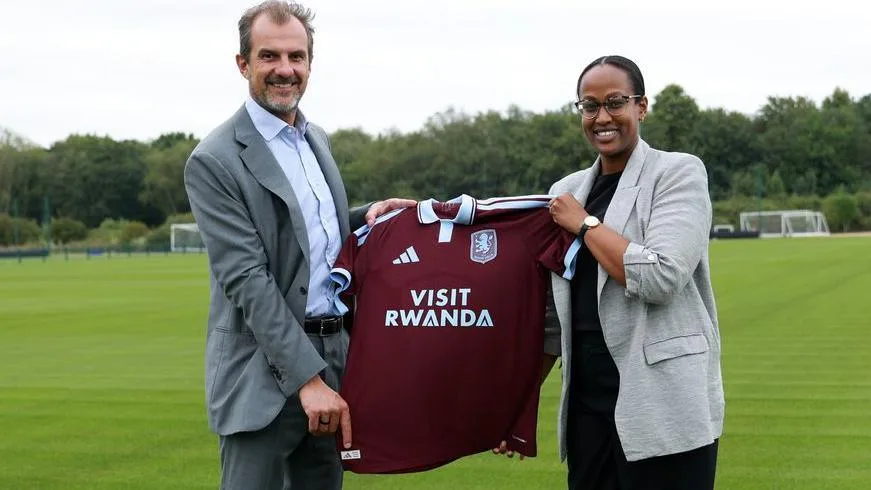 Villa warned over sportswashing after Visit Rwanda deal