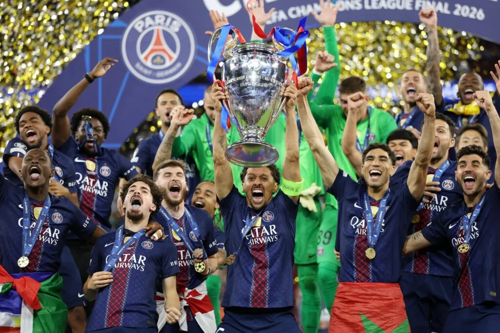 PSG beat Arsenal on penalties to retain Champions League title