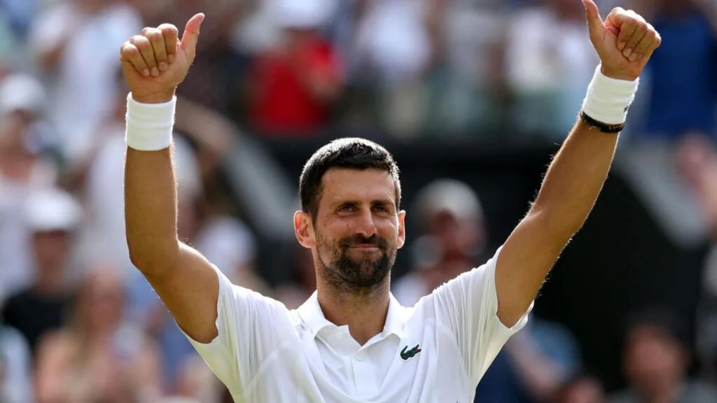 Djokovic breaks Federer’s Wimbledon record to reach quarters