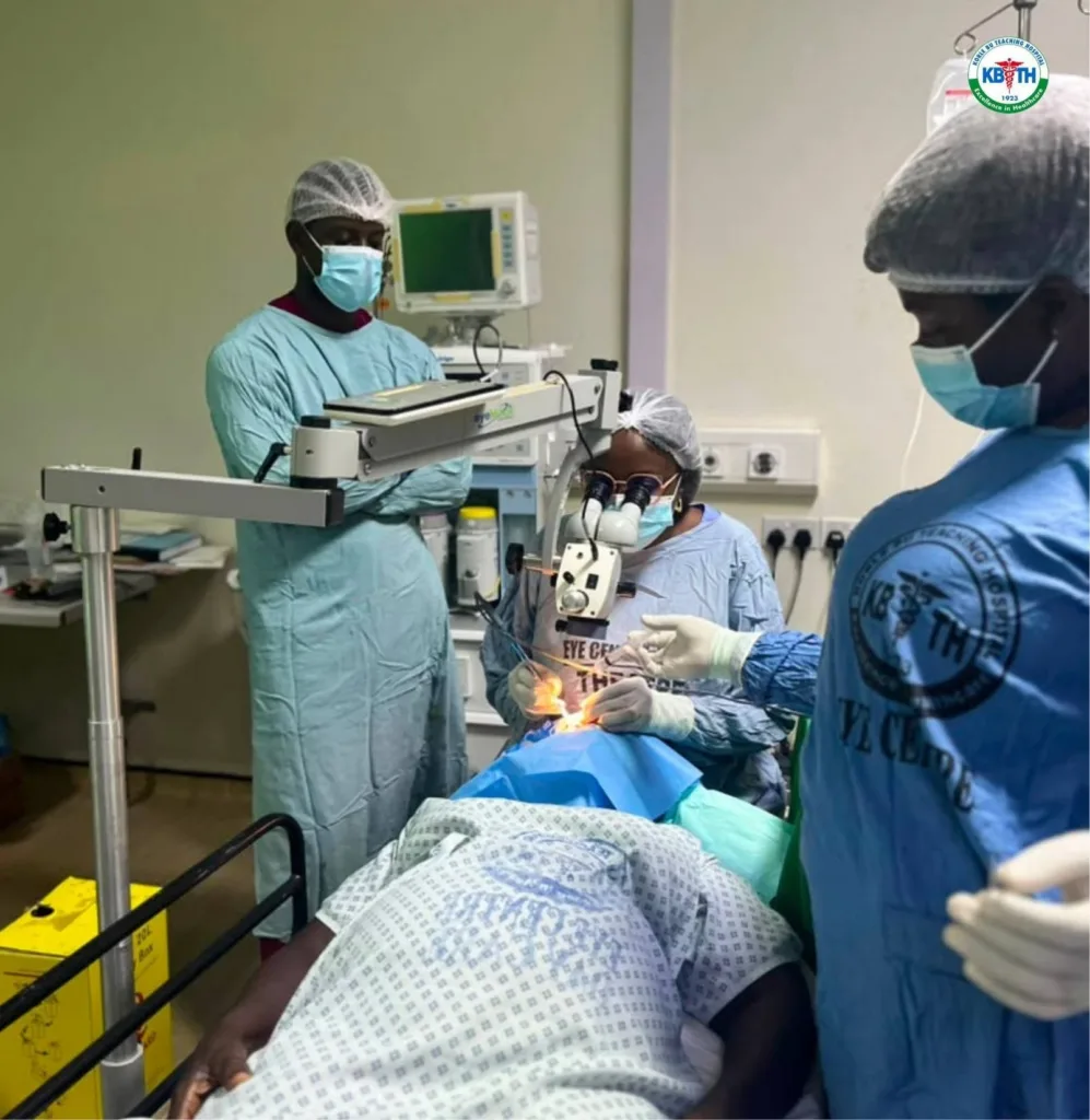 107 regain vision as Korle Bu conducts subsidised cataract surgeries