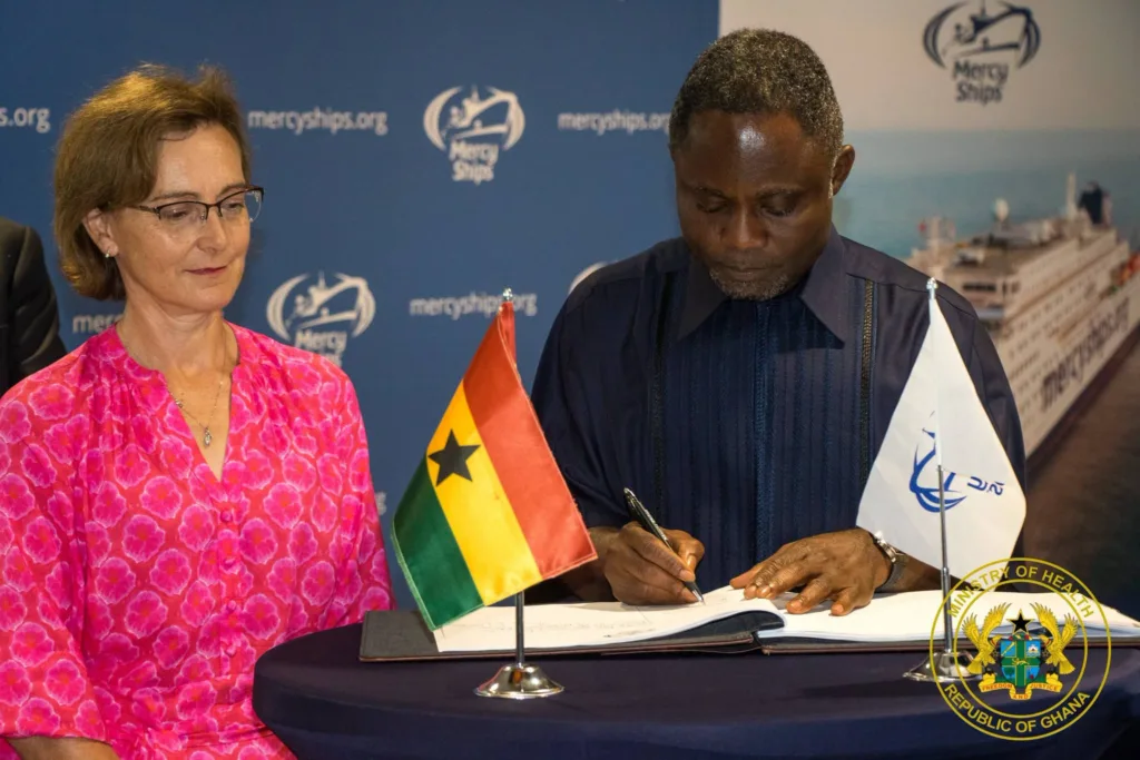 World’s largest hospital ship arrives in Ghana for 10 months of free surgeries
