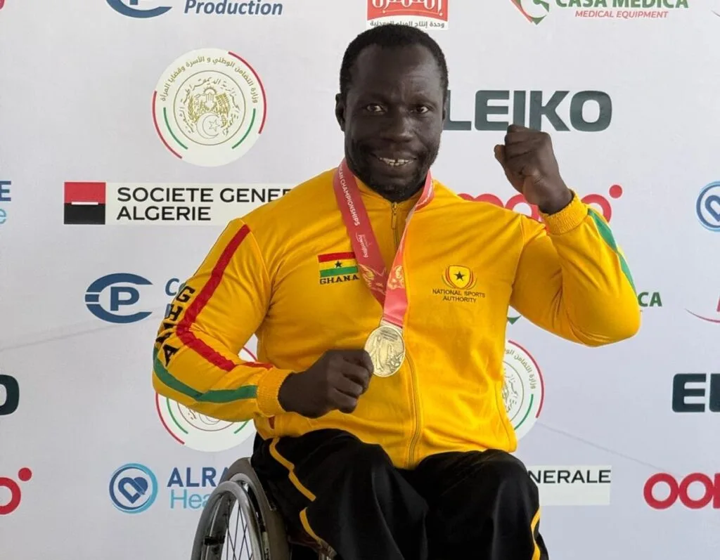 Ghana’s Isaac Obeng clinches bronze at Oran World Para Powerlifting 2026