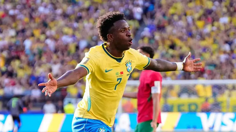 2026 World Cup: Vinicius Jr rescues draw as Brazil come from behind