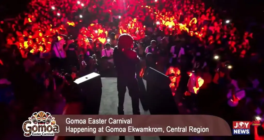 Gomoa Easter Carnival: Samini, Ofori Amponsah and Kwabena Kwabena rock Day 2; Obrafour and Kwaw Kese set for Day 3 showdown