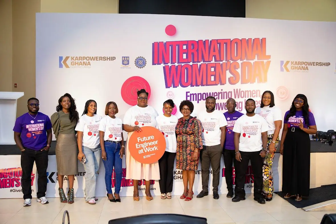 Karpowership Ghana empowers female engineering students at UG to mark International Women’s Day