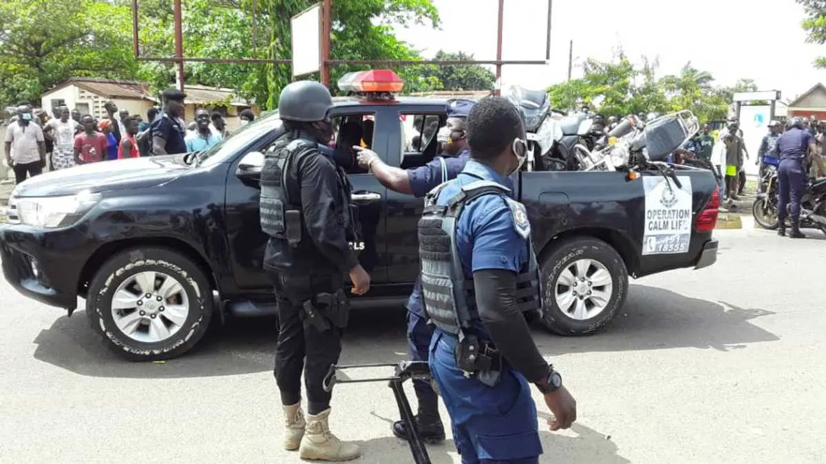 Police Launch Manhunt for Armed Robbers in Adabraka Attack