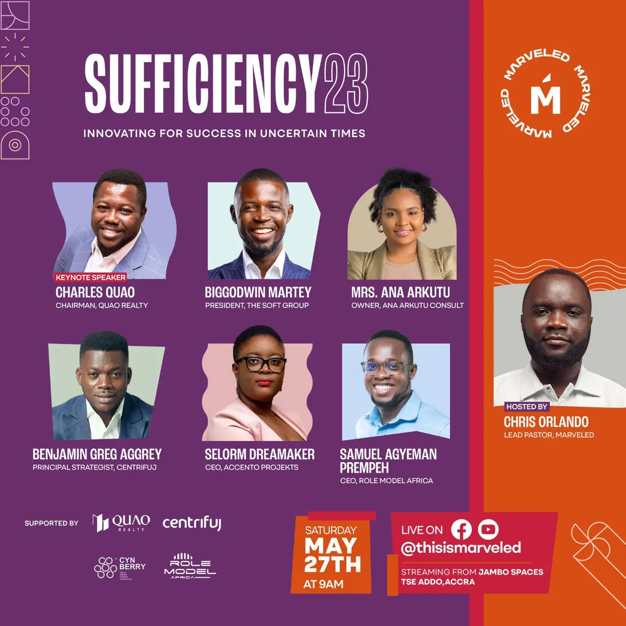 Event: ‘Marveled’ to Host Sufficiency 2023