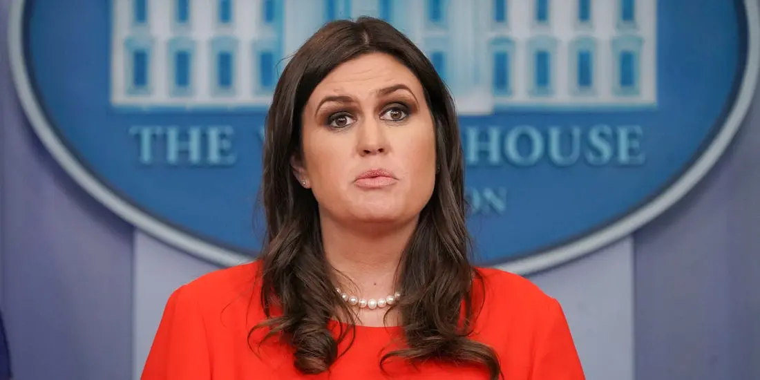 Donald Trump’s Press Secretary is resigning at the end of this month