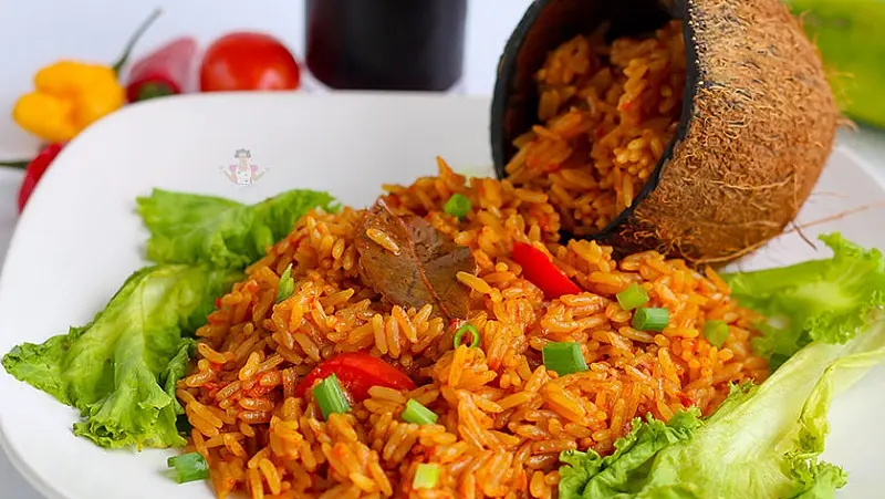 How to prepare Coconut Milk Jollof Rice