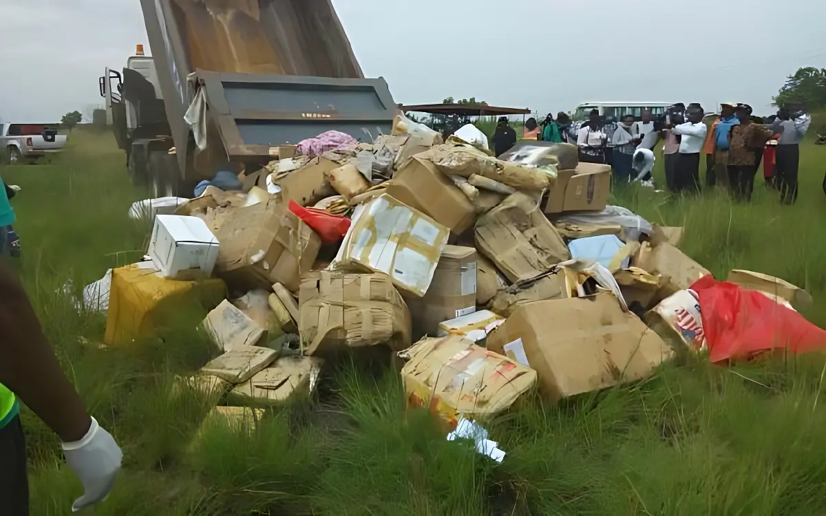 NACOB destroys 50,000 kilos of cannabis estimated at GH₵50 million