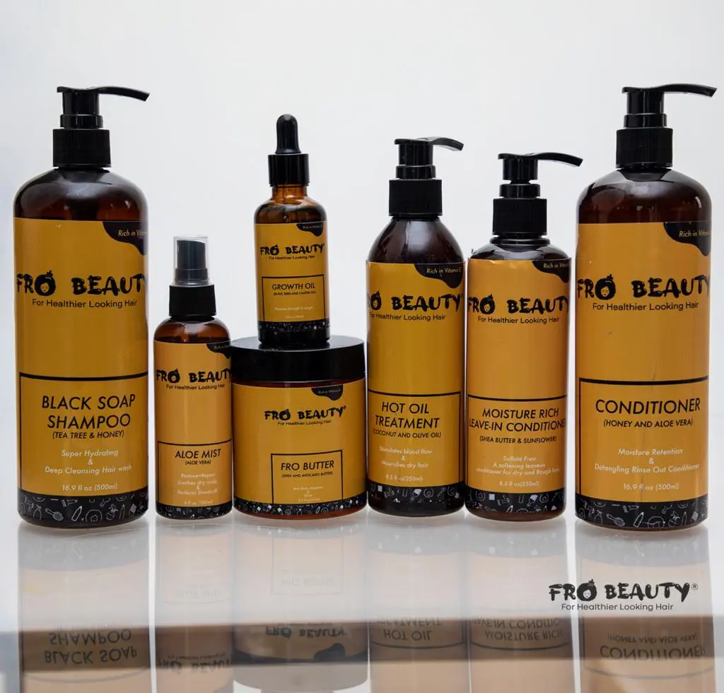 Having hair problems? Try using the Fro Beauty range