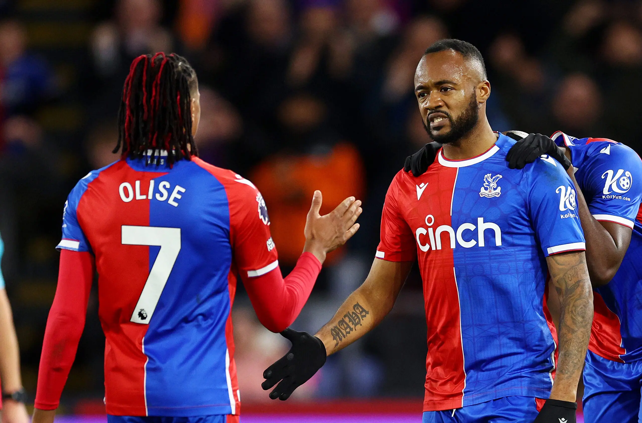 Crystal Palace Head Coach concerned over the absence of Michael Olise and Jordan Ayew