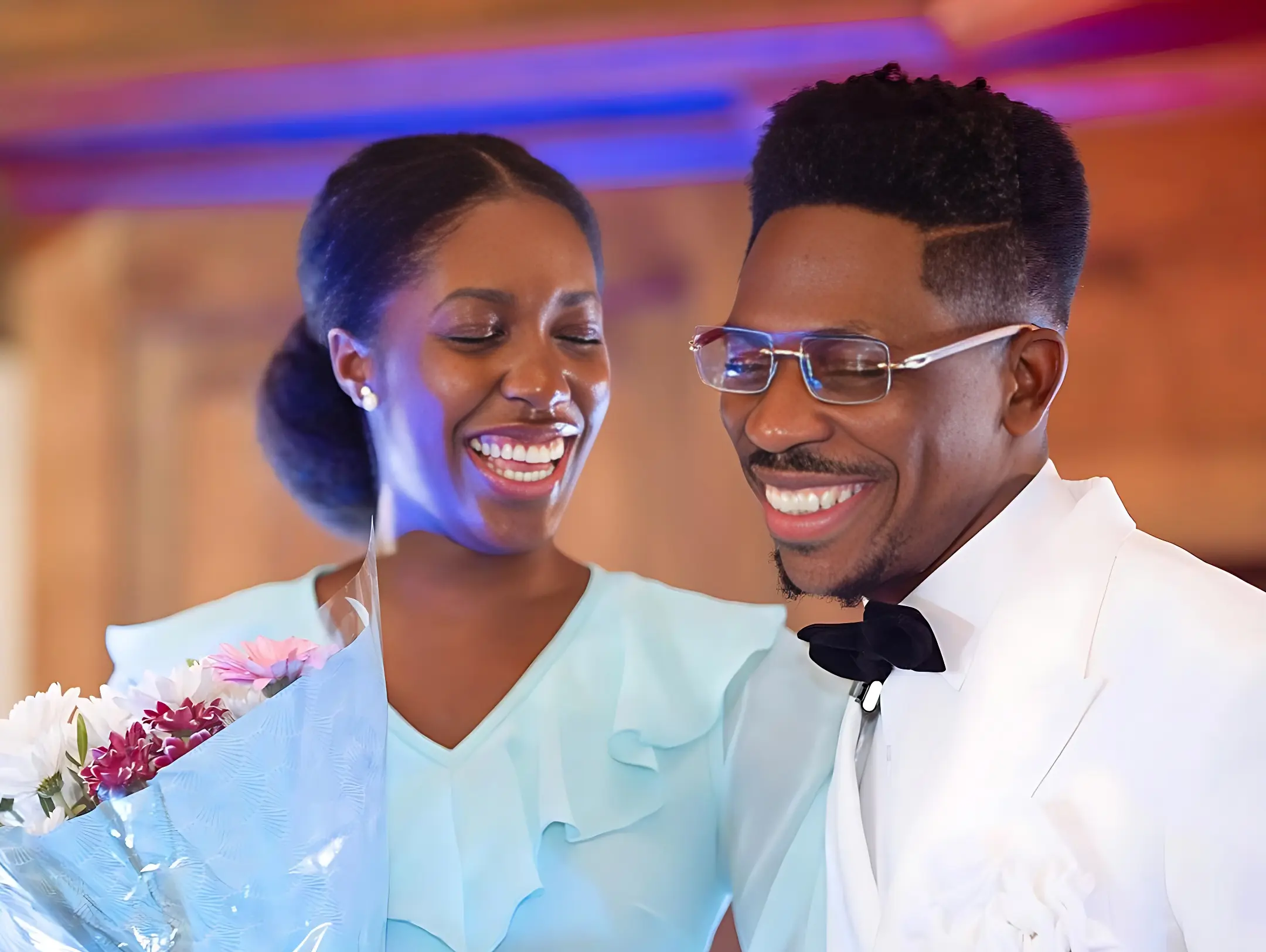Nigerian Gospel Artiste Moses Bliss Surprises with Proposal to Ghanaian Fiancee