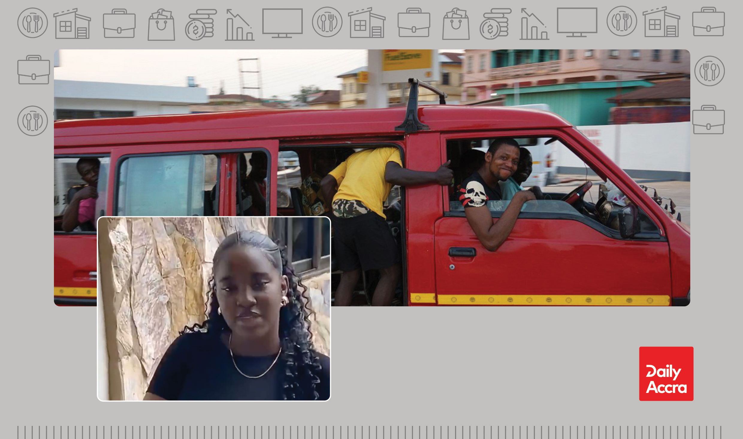 “I Don’t Pick Trotro… Because It’s Scary” — Ghanaian Lady Declares