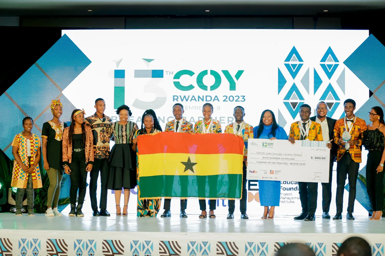 Adonten Senior High School Excels At The 13th JA Africa Company Of The Year Competition In Rwanda