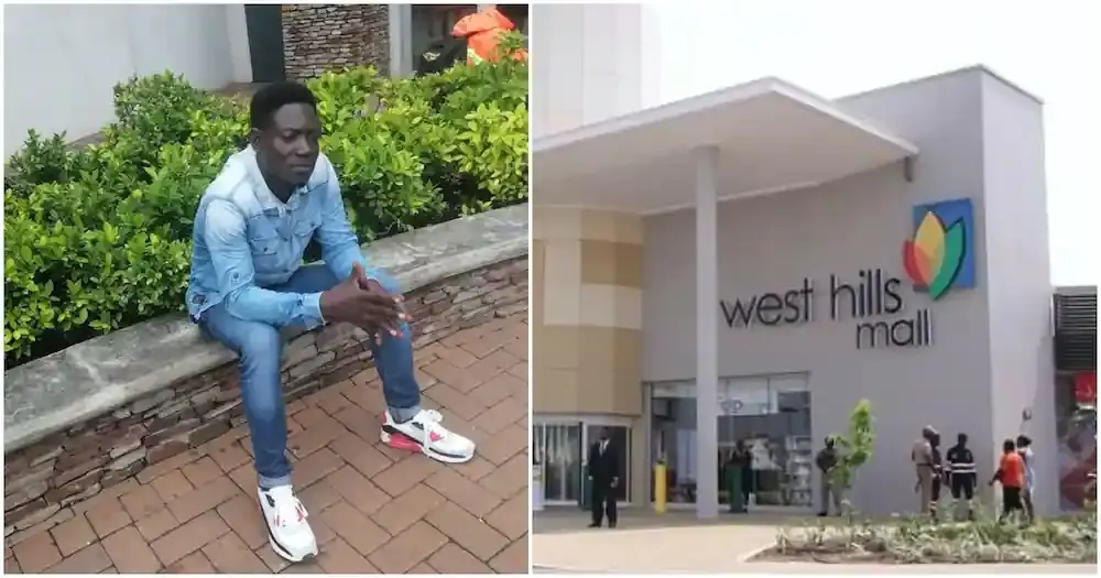 West Hills Mall CCTV shows Shadrach Arloo confronted by police before death